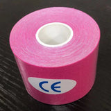 1 Rolls Kinesiology Tape Waterproof Athletic Tape Uncut Kinetic Tape Elastic Muscle Knee Tape for Exercise and Daily Use 3 Size