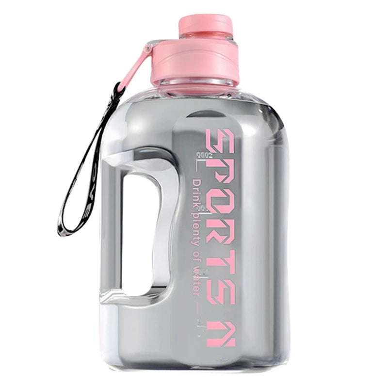 2.7/1.7LSport Water Bottle Super Large Capacity Accurate Calibration Water Kettle Fitness Gym Hiking Travel Leak Proof Water Jug