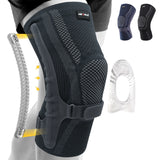 NEENCA Knee Brace with Patella Pad & Side Stabilizers,Knee Compression Sleeve Support for  Women and Men ACL/PCL, Running Sports