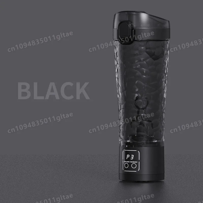 450-700ml Electric Automatic Mixing Cup Portable Whey Protein Shaker Bottle Battery Powered Fully Automatic Stirring Cup Home