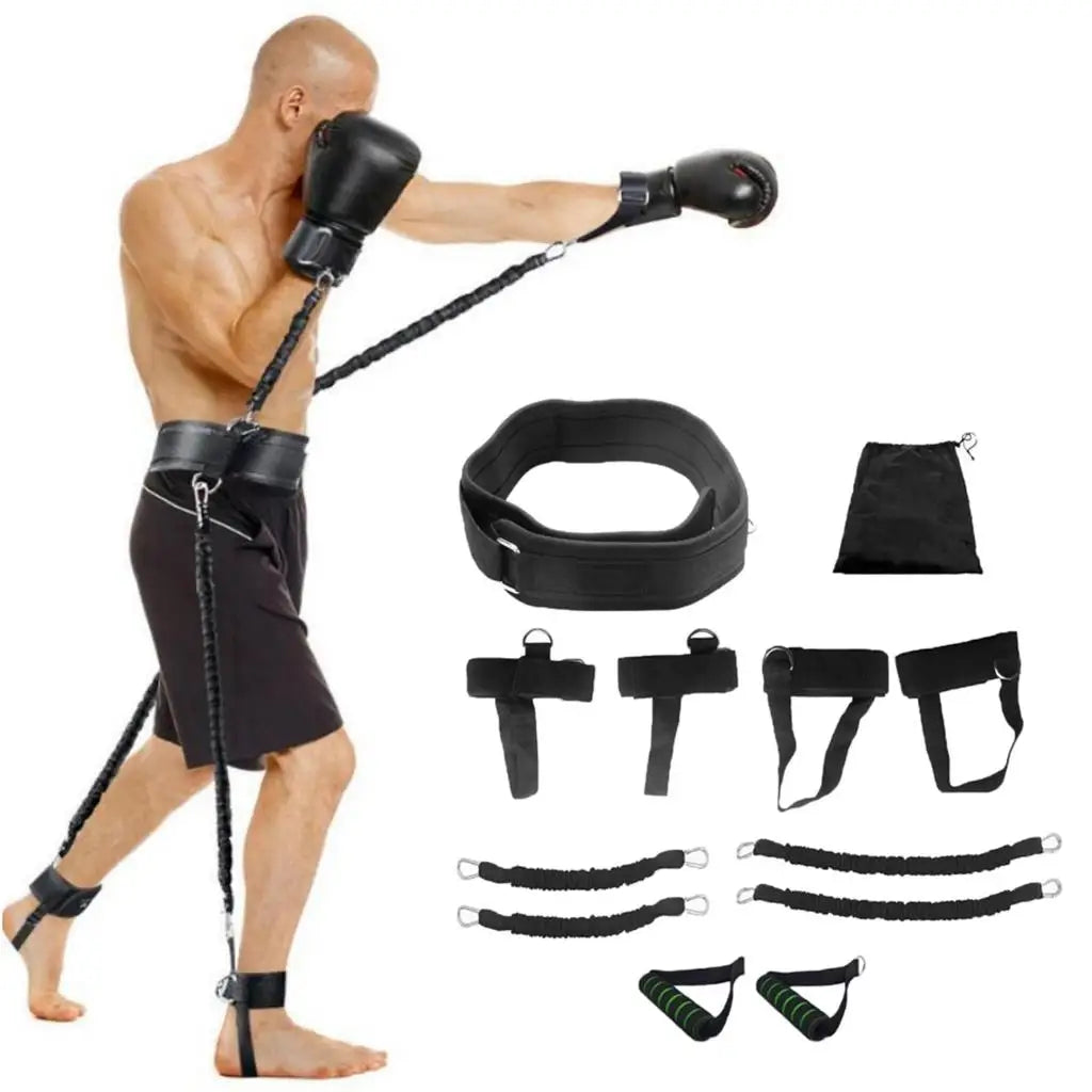 Arm Leg Speed Strength Agility Training Strap Boxing Training Resistance Bands for Football Basketball Taekwondo Equipment
