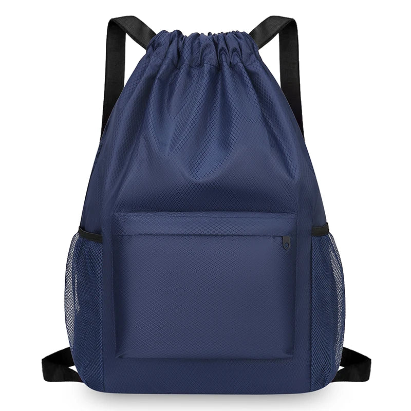 Lightweight Waterproof Sports Cinch Sack Drawstring Bag for Gym Basketball & Travel Unisex
