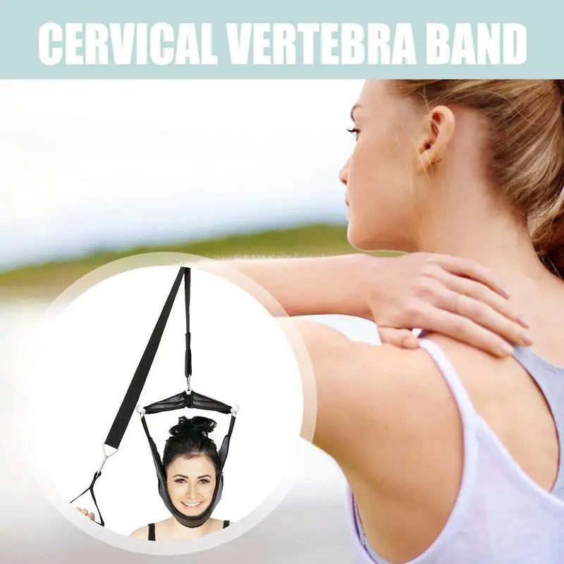 Traction for Neck Neck Stretcher Neck Traction Device Neck Traction Corrector Over The Door Spine Stretching Kit for Men Women