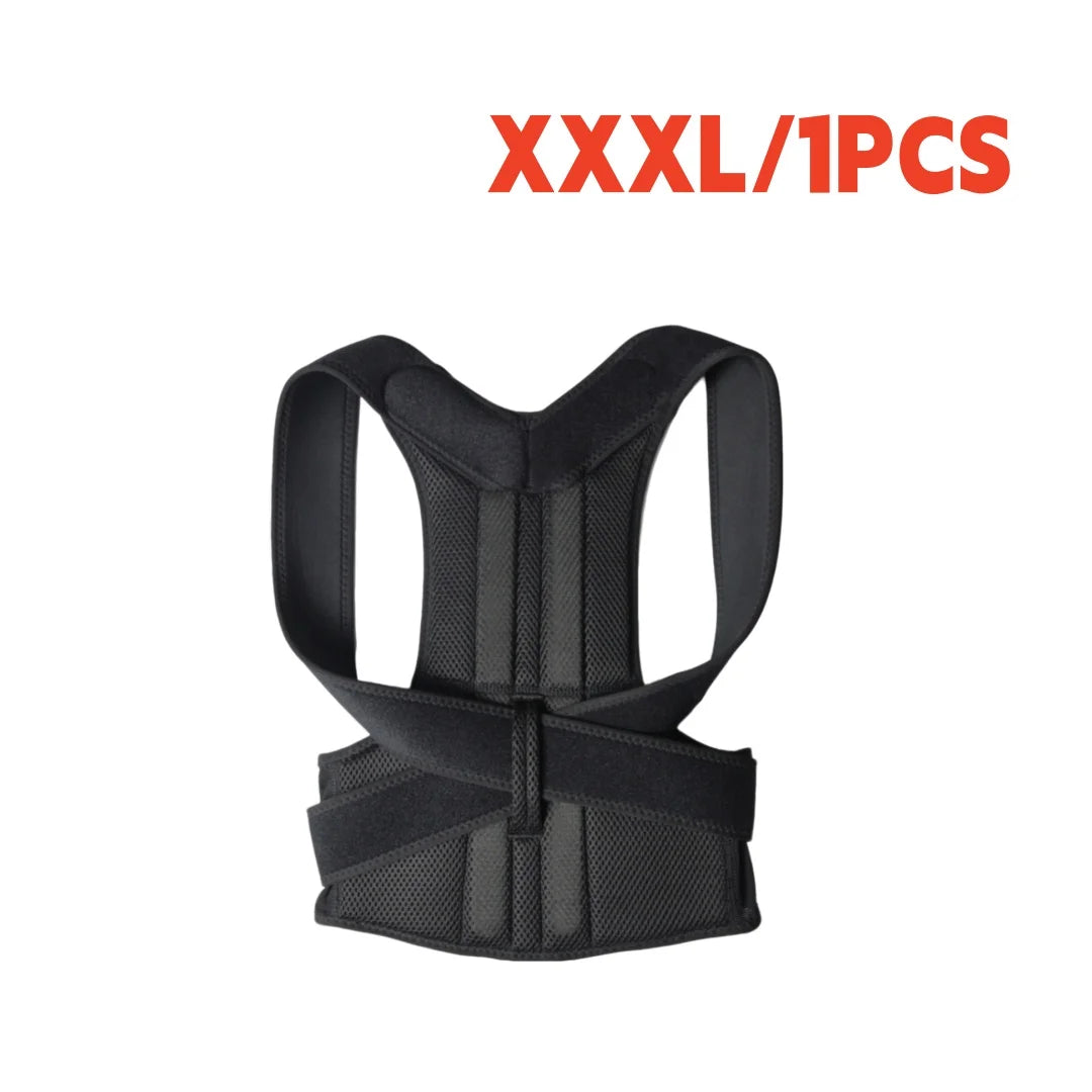 Humpback Prevention Posture Support Belt, Back & Sitting Posture Corrector, Body-Shaping Back Beautifying Belt, Unisex