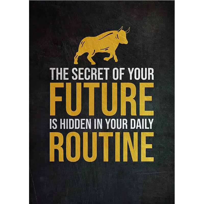 Motivational Stock Trading Canvas Art  Buy The Fear Sell Greed  Wall Decor for Home Office Traders  Best Inspirational Posters