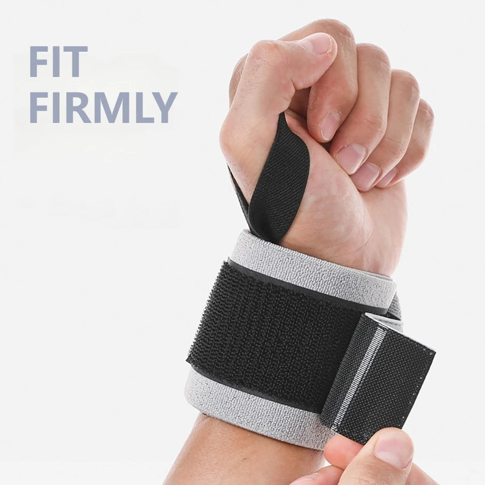 AOLIKES 1 Pair Wrist Support Fitness Wristbands For Protect Wrist During GYM Workouts Ideal for Intense Bench Press Deadlift