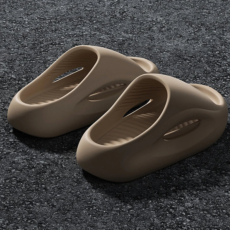 Summer Slippers For Men Indoor Outdoor Sandals Beach Flip Flop Thick Sole Women Slides Fashion Non-Slip Men Shower Slippers