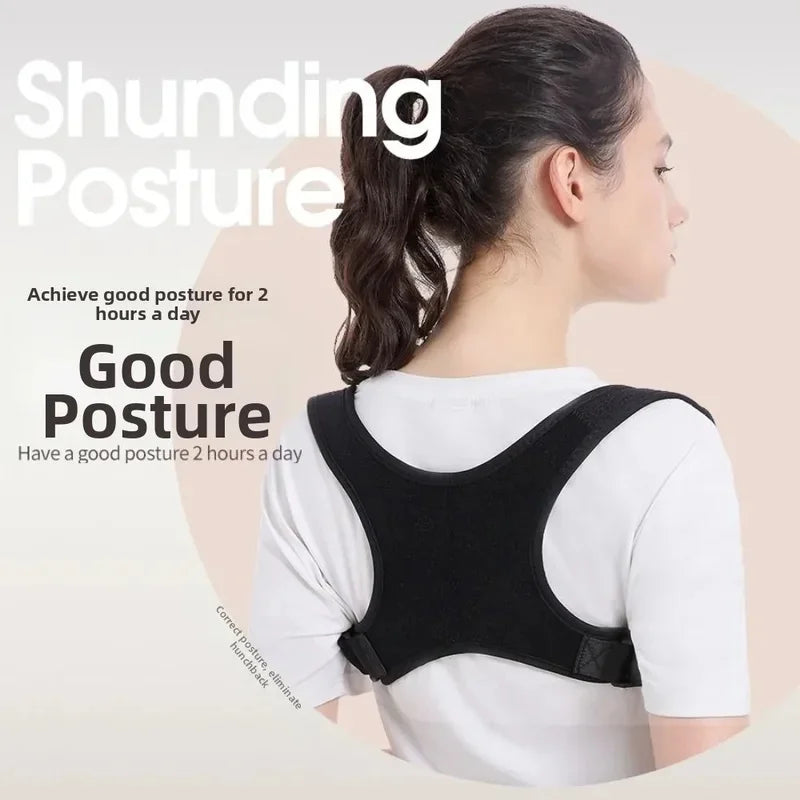 1-5Pcs Adjustable Posture Corrector Invisible Breathable Spine Support Brace Comfortable Elastic Back Corrector Belt For Women