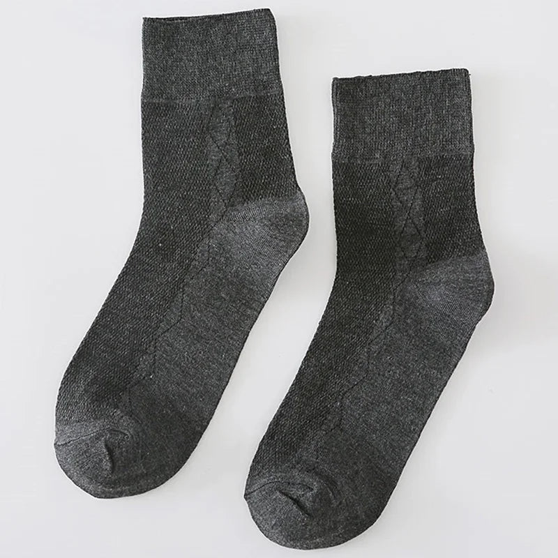 5 Paris Diabetic Socks Women Prevent Varicose Veins Socks Men Diabetics Hypertensive Patients Cotton Material Extra Size48,49,50