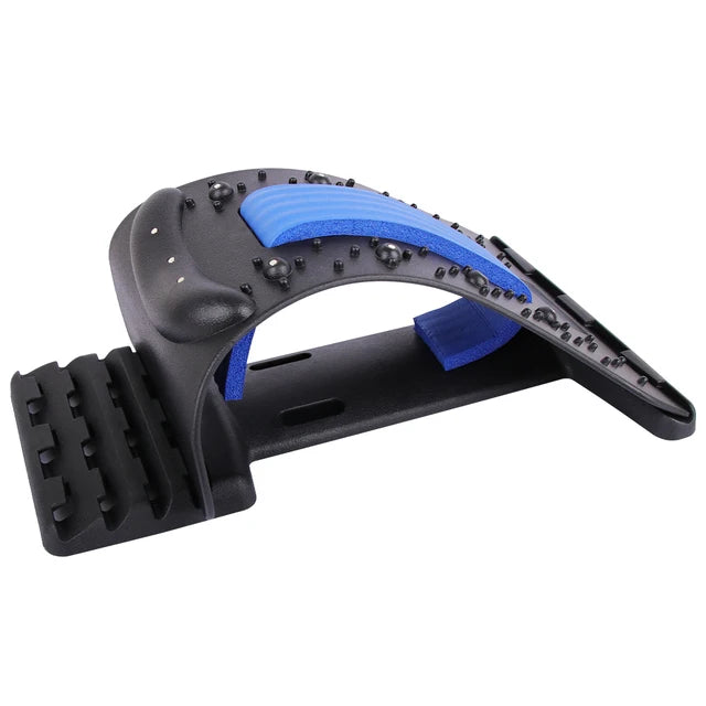 4 Level Magnetic Neck Stretcher Traction Device Massage Tools Pillows Back Stretch Fitness Lumbar Support Cervical Spine Relief