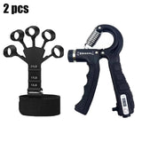 Gripper Adjustable R-Type Hand Grip Exercise Countable Strength Exercise Strengthening Pliers Spring Finger Pinch Wrist Expander