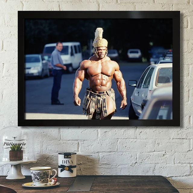 Ronnie Cullman Bodybuilder, Male Gym Muscle Fitness Champion Hot Sale, Print Art Canvas Poster, Living Room Decor, Home Picture
