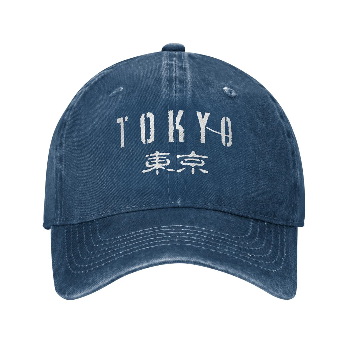 1pc Tokyo Japan Casual Baseball Cap Running Hippie Hip Hop Hat Summer Sun Protection Couple Unisex-Teens Streetwear Snapback Cap