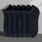 Unisex Casual Plain Color Boat Socks Thin Breathable Comfy Anti Odor Sweat-absorbing Ankle Socks For Men Women black,white,gray