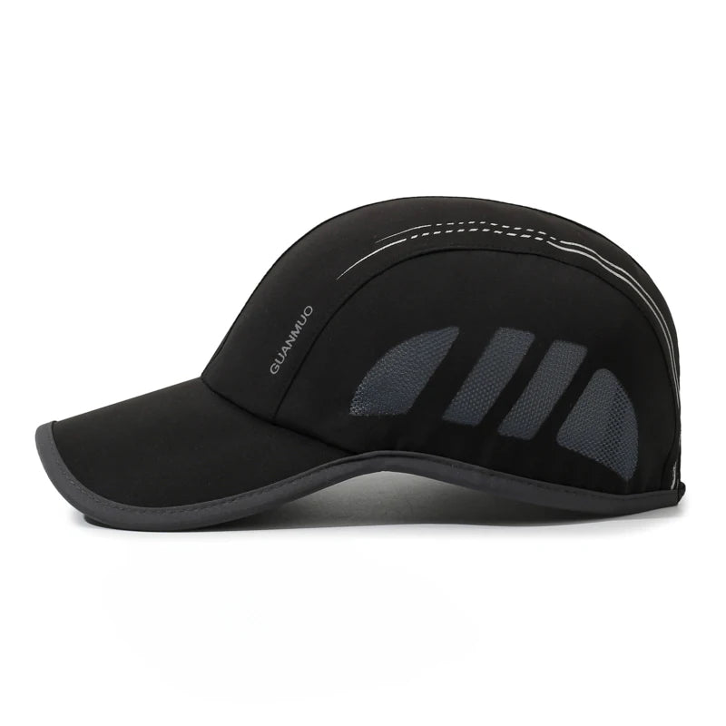New Summer Lightweight Quick-Dry Breathable Sun Hat, Unisex Outdoor Fishing Baseball Cap for Travel & Casual Wear