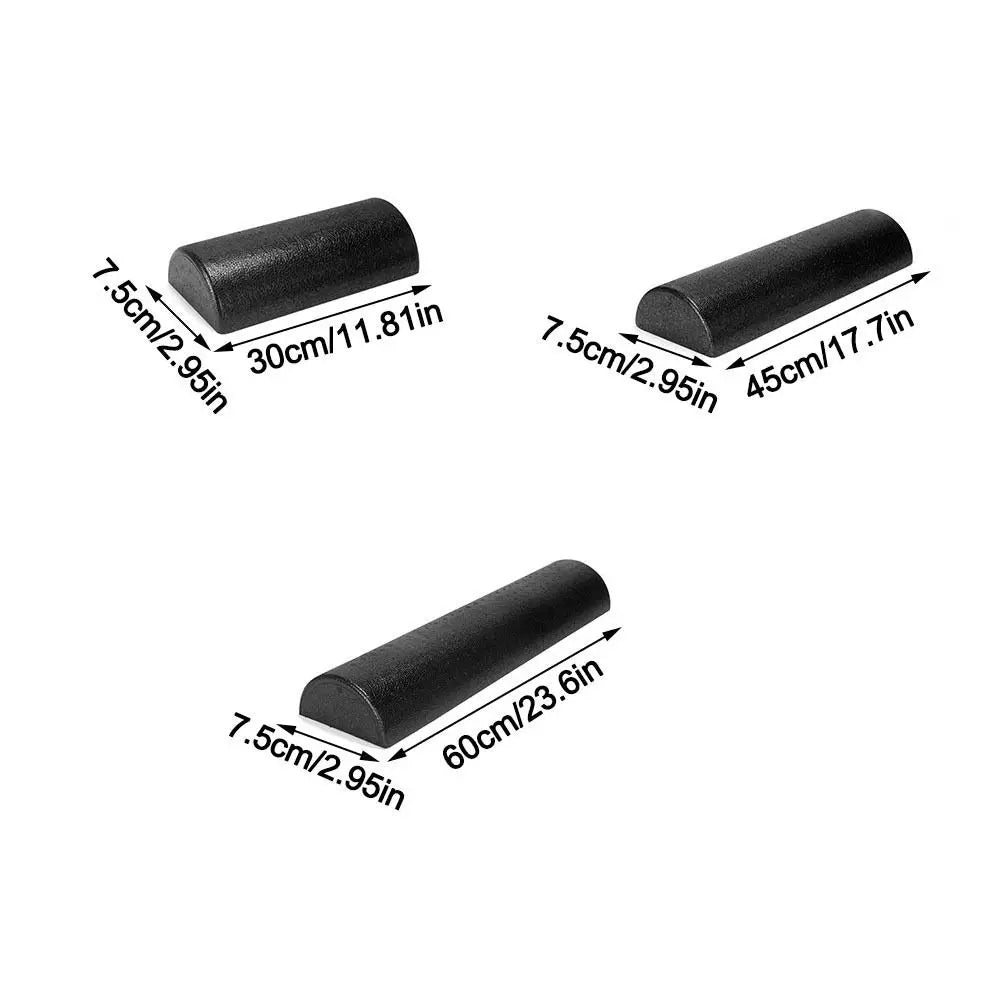 Half Round Balance Training Roller Block Portable Fitness Muscle Foam Roller EPP Gymnastic Massager Roller for Home Gym Exercise
