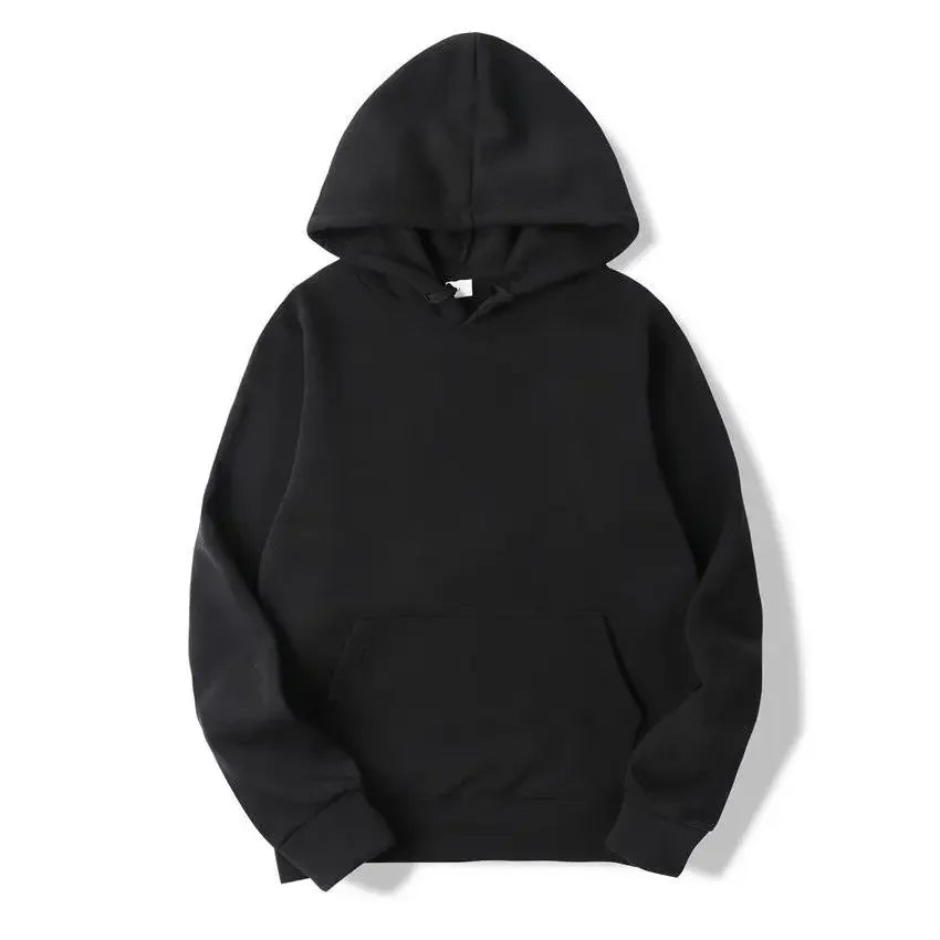Plain Pullover Fleece Hoodies Unisex Hooded Sweatshirt Men Cheap Sublimation Black Hoodie For Men Sudaderas De Hombre