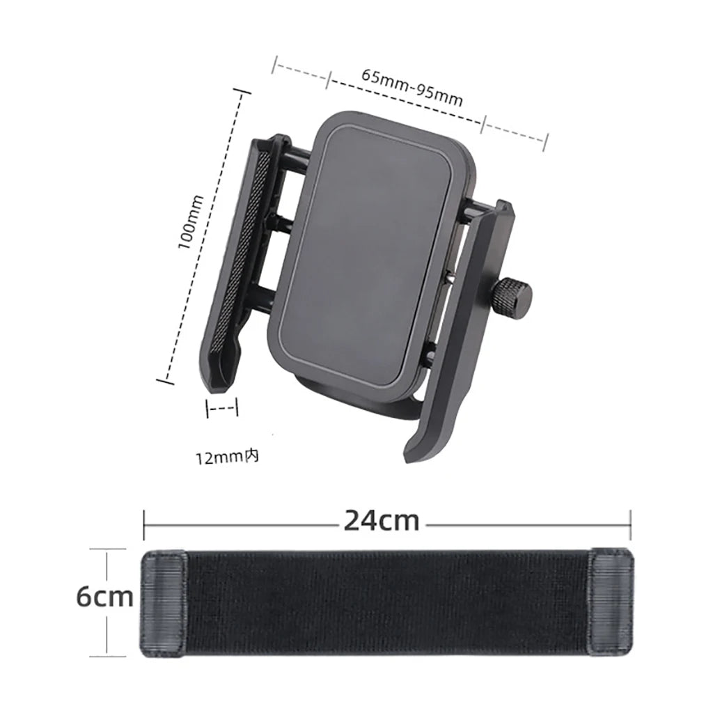 Wristband Phone Holder 360° Rotatable Universal Phone Wrist Strap for Smartphone Bike Cycling Armband for Hiking Biking Walking
