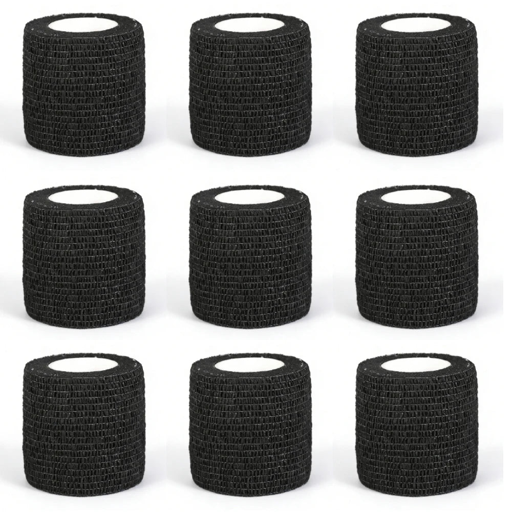 Self Adhesive Bandage Breathable Cohesive Bandage Wrap Rolls Elastic Self-Adherent Tape for Stretch Athletic, Sports Wrist Ankle