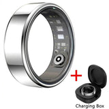 2026 New Smart Ring Men Women, Heart Rate Blood Oxygen and Sleep Monitor Smartring IP68 & 5ATM Waterproof, Multi-sport Mode Ring