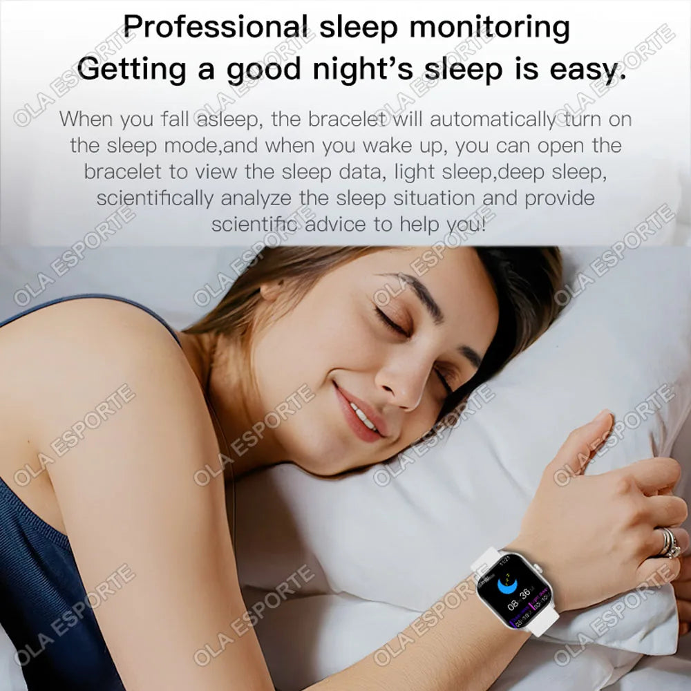 Smart Watch For Android IOS Watches 2.01inch HD Display Bluetooth Call Message Alert Music Sports Smartwatch Men Women Gift Ht30
