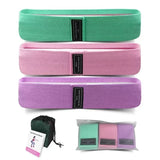 Fabric Elastic Bands Fitness Resistance Bands Yoga Pilates Hip Circle Expander Bands Gym Training Home Workout Equipment