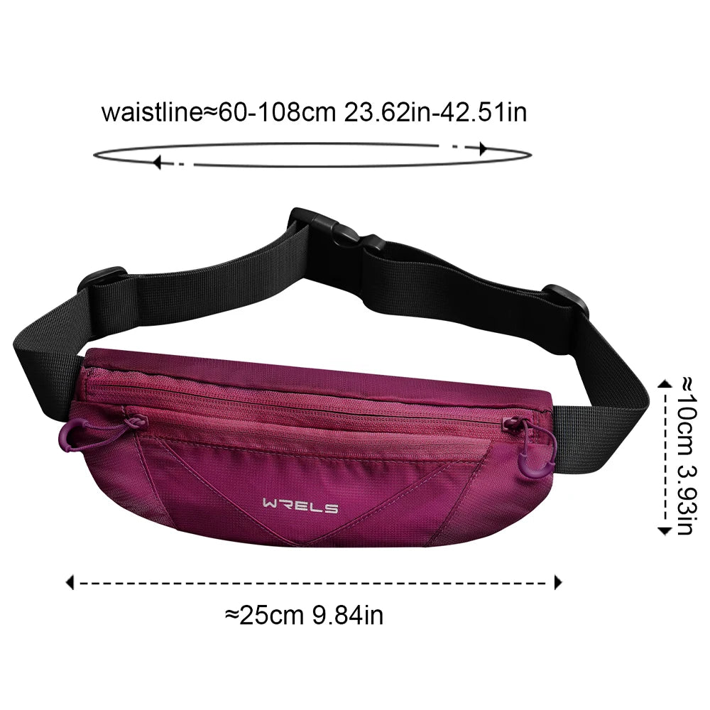 Waterproof Running Belt Marathon Jogging Sports Waist Pack Phone Bag for Men Women Cycling Outdoor Fitness