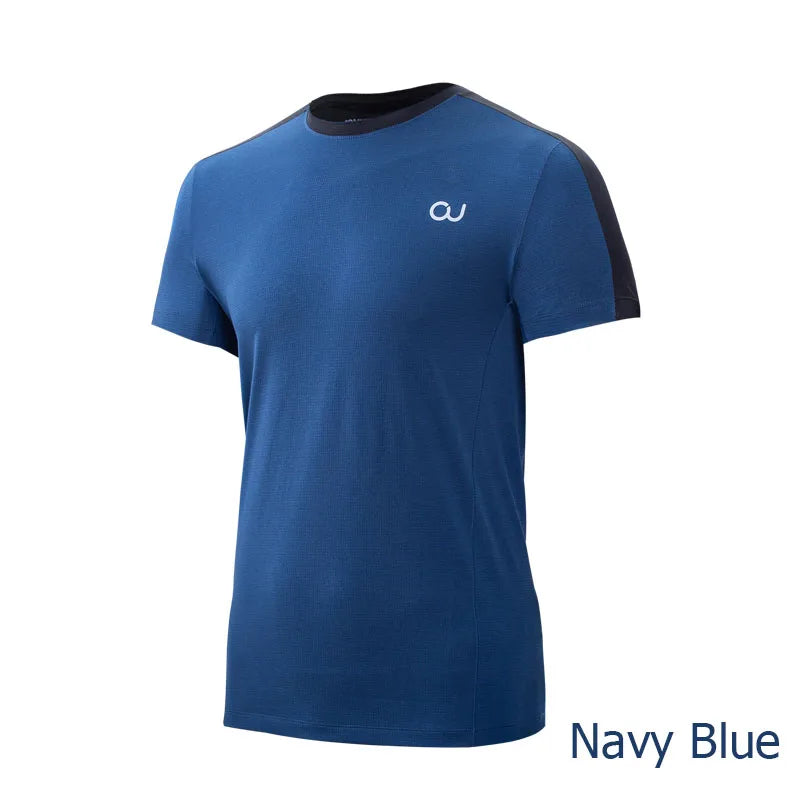 AONIJIE FM5122 Man Male Lightweight Sports Quick Drying T-Shirts Short Sleeve Tops Tee Shirt For Running Daily Gym
