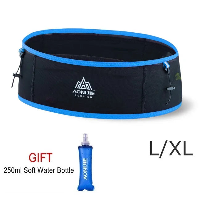 AONIJIE Running Waist Bag Men Women Invisible Trail Running Belt Hydration Waist Pack Phone Holder Gym Fitness Marathon W938S
