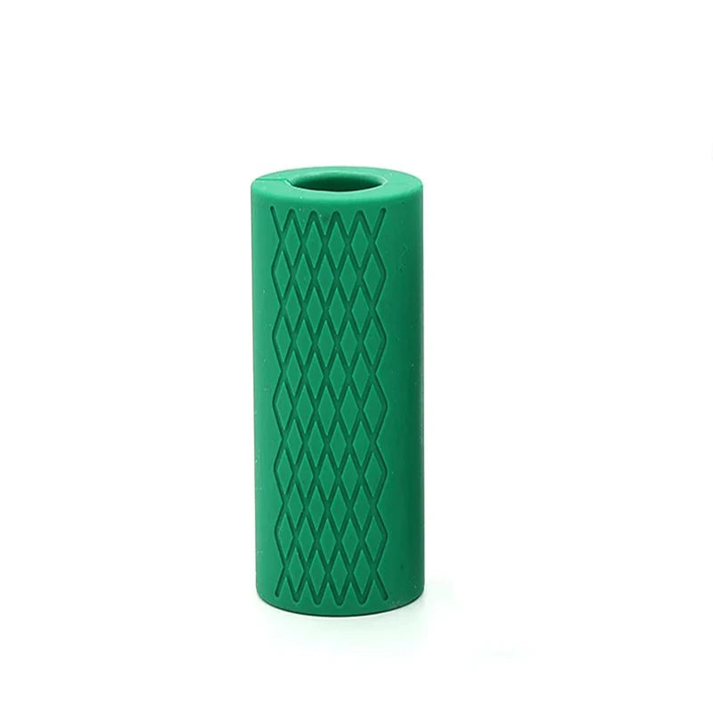1 Pc Barbell Dumbbell Grips Thick Bar Handles Silicone Anti-slip Pad Pull Up Weightlifting Kettlebells Fat Grip Equipment