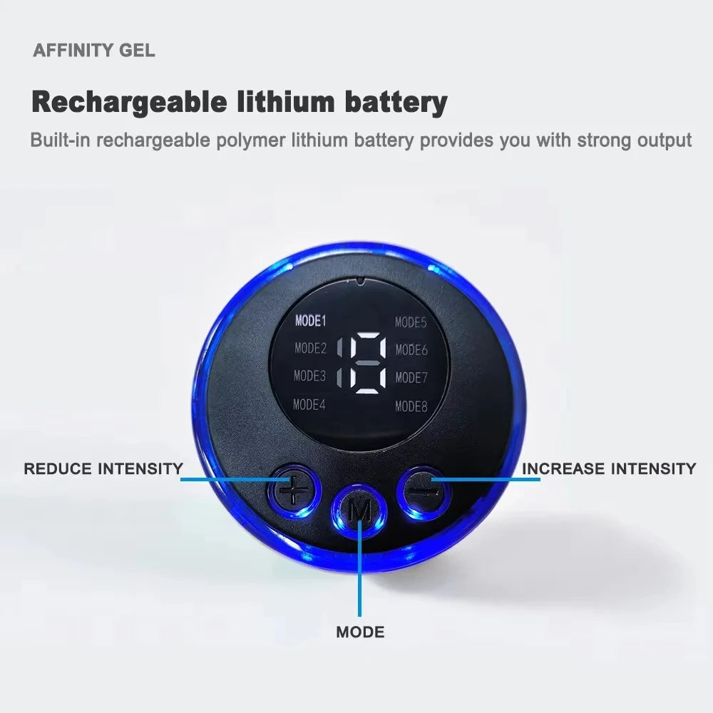 USB Rechargeable Portable Electronic Training Belt Abdominal Muscle Trainer Fitness Exercise Massager for Core Strength