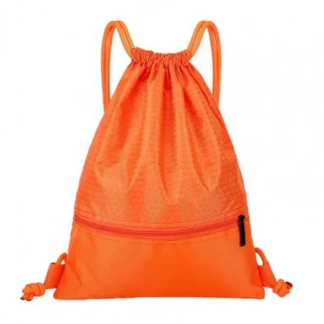 Sport 5 Color Drawstring Pocket Simple Backpack Men's and Women's Fitness Backpack Lightweight Basketball Bag Oxford Zipper Bags