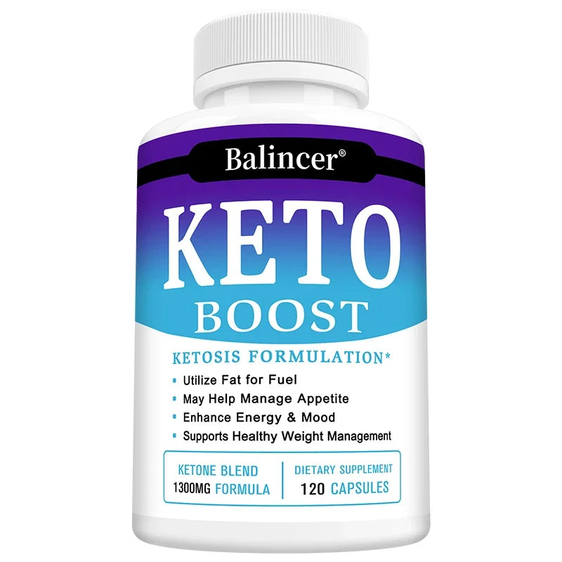 Weight Loss Organic Keto Detox Capsules Flat Belly Deep Cleansing Provides Energy Fat Burning Appetite Suppressant Supplements