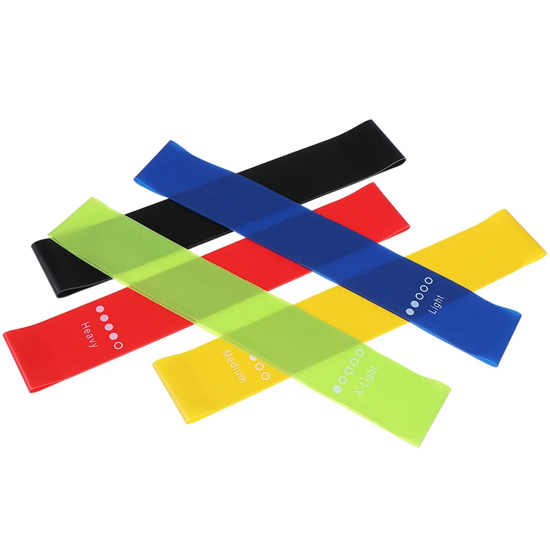 1/3PCs Yoga Resistance Rubber Bands Indoor Outdoor Fitness Equipment 0.35mm-1.1mm Pilates Sport Training Workout Elastic Bands
