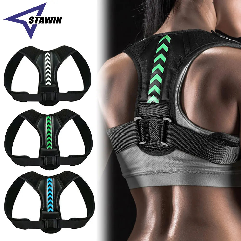 Back Posture Corrector Belt Adjustable Shoulder Neck Spine Reshape Body for Column Posture Correction for Women Men Straightener