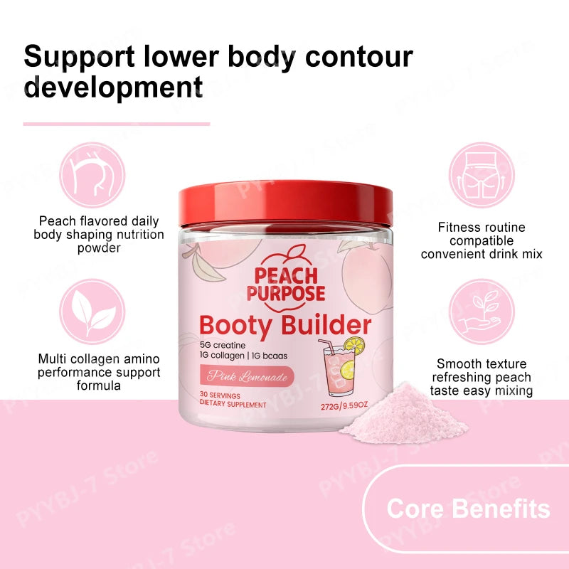 Workout Recovery Powder with Creatine, Collagen & BCAAs – Post Workout Muscle Support Fitness Drink Nutrition Supplement