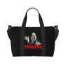 Halloween Movie T-Terrifier-S Horror Clown Beach Travel Bag Large Capacity Tote Bags for Yoga Women Shopping Duffle Shoulder Bag