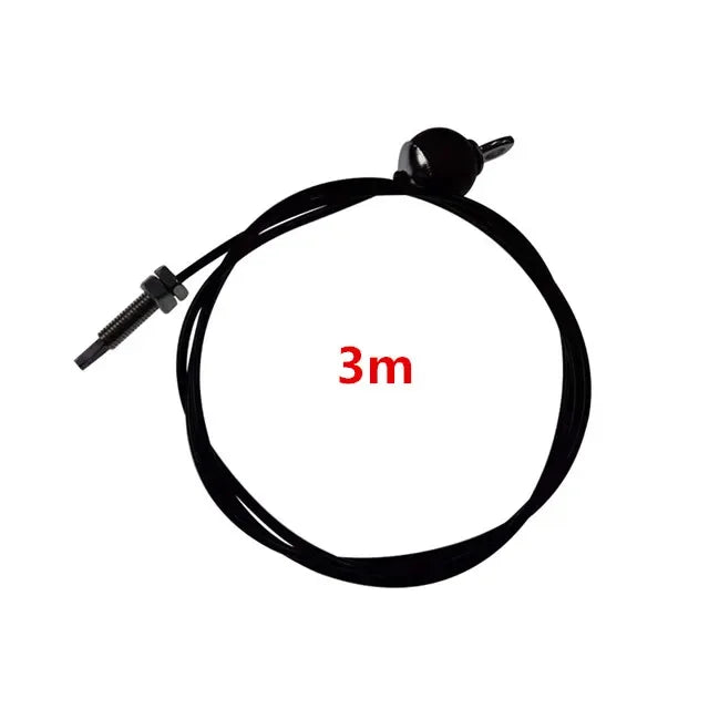 Adjustable Fitness Pulley Cable DIY Gym Wire Rope High Strength Steel Cable for Home Workout Strength Training Equipment