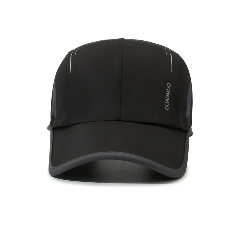 New Summer Lightweight Quick-Dry Breathable Sun Hat, Unisex Outdoor Fishing Baseball Cap for Travel & Casual Wear