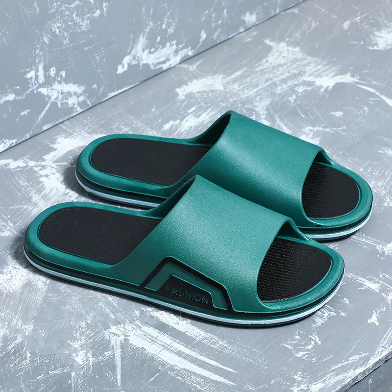 Men's Casual Sports Slides Breathable Non-slip Beach Open-toe Sandals Outdoor Summer Shoes For Men