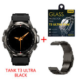 2025 Original KOSPET TANK T3 Ultra GPS Smart Watch for Men Rugged Smartwatch 470mAh Fitness AMOLED Bluetooth Electronic Watches