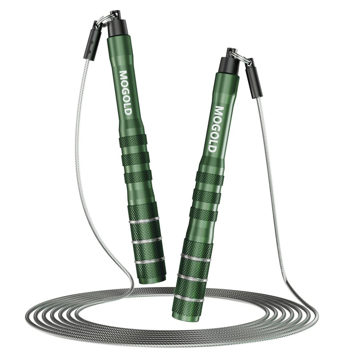 Speed rope skipping,Mogold professional fat-burning adult fitness and weight loss exercise, wire rope skipping with smooth speed