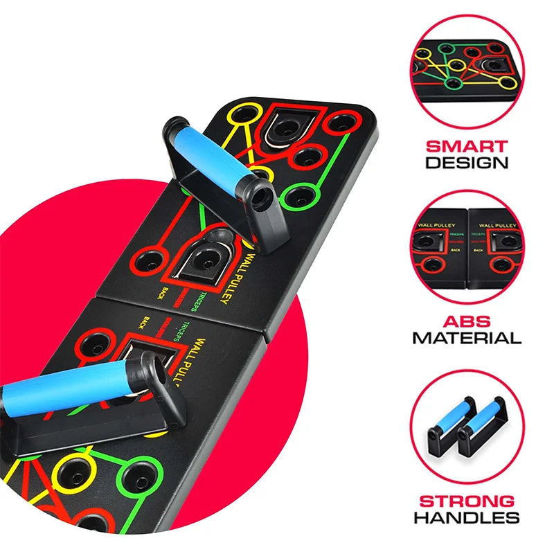 Push Up Board Functional Training Equipment Bodybuilding Home Fitness Equipment Gym Push Up Bars Exercise MuscleBuilding Tools