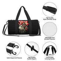 Swedish Rock Band Horror Ghost Large Duffle Gym Bag Multi-Functional Duffle Travel Bags Handbags Fitness bag