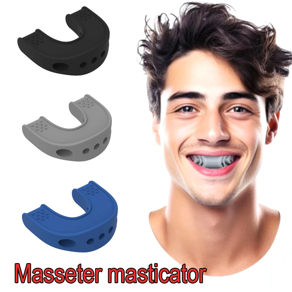 U Shape Facial Jaw Exerciser And Neck Toning Jawline For Men Women Face Muscle Trainin Resistance Double Chin Silicone Exercise