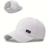 1PC Women's Adjustable Baseball Cap-Breathable,High Ponytail Sun Hat,Comfortable Fashion Sun Hat,Suitable for Outdoor Sports