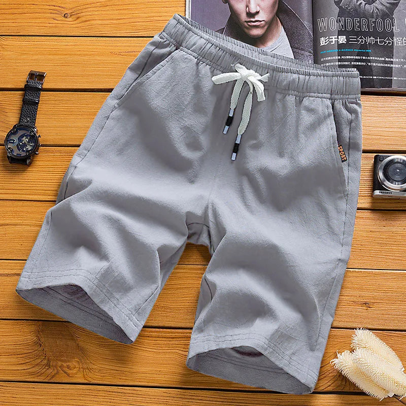 2026 New Summer Men'S Casual Shorts Beach Pants Running Sport Straight Short Pants Male Thin Sweatpant Leisure Loose Shorts