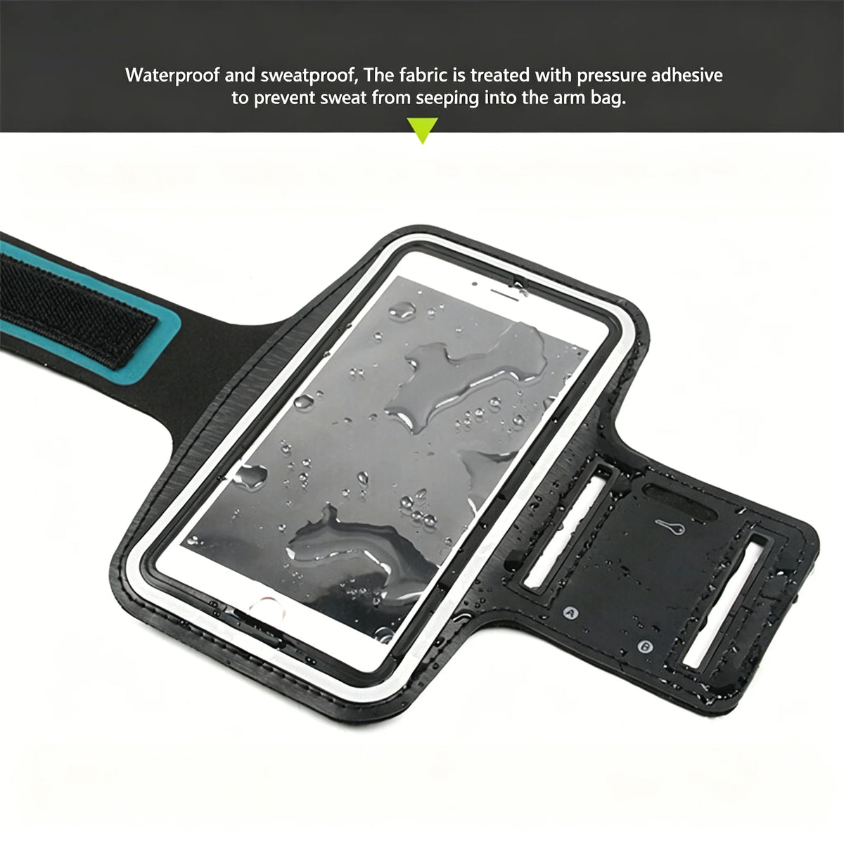 Phone Armband Bag, Universal for iPhone17/16/15/14/13Xiaomi Redmi K90, Samsung, Huawei, OnePlus, Perfect for Running and Cycling