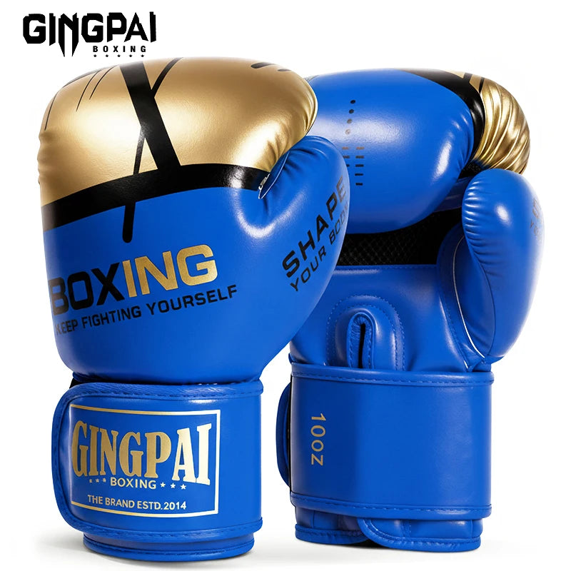 Professional Boxing Gloves Sanda Combat Kids Adult Men Women Boxing Gloves Muay Thai Training Punching Bags Thickened Breathable