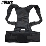 Magnetic Therapy Posture Support Back Brace -Adjustable Posture Corrector Brace Shoulder Back Support Belt- Relieves Neck, Back
